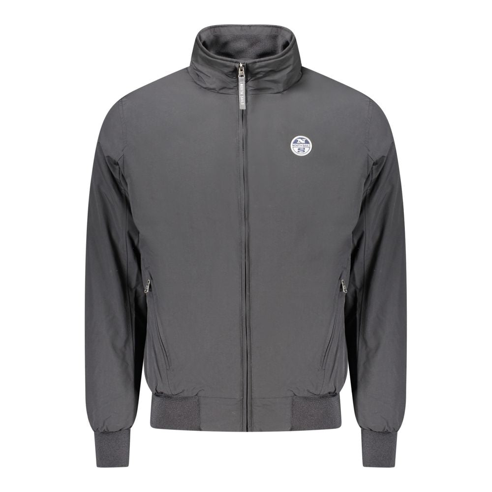 North Sails Black Polyester Jackets & Coat