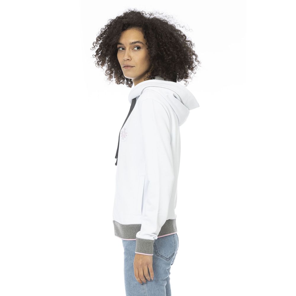 Mr&Mrs Italy White Cotton Sweatshirt