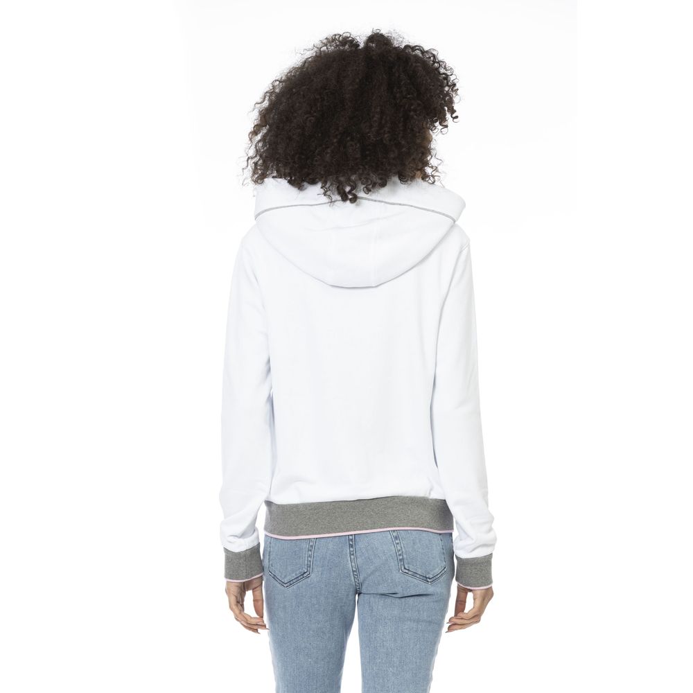 Mr&Mrs Italy White Cotton Sweatshirt