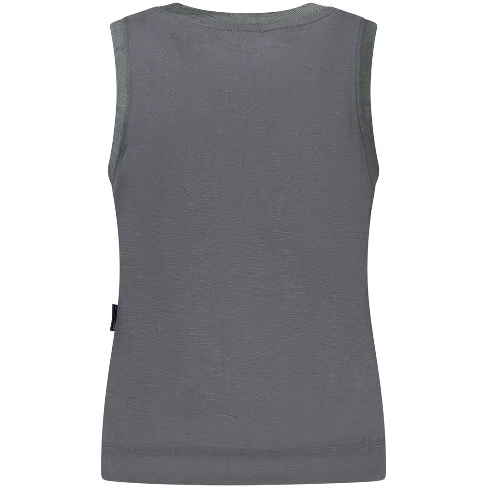 North Sails Black Polyester Tank Top