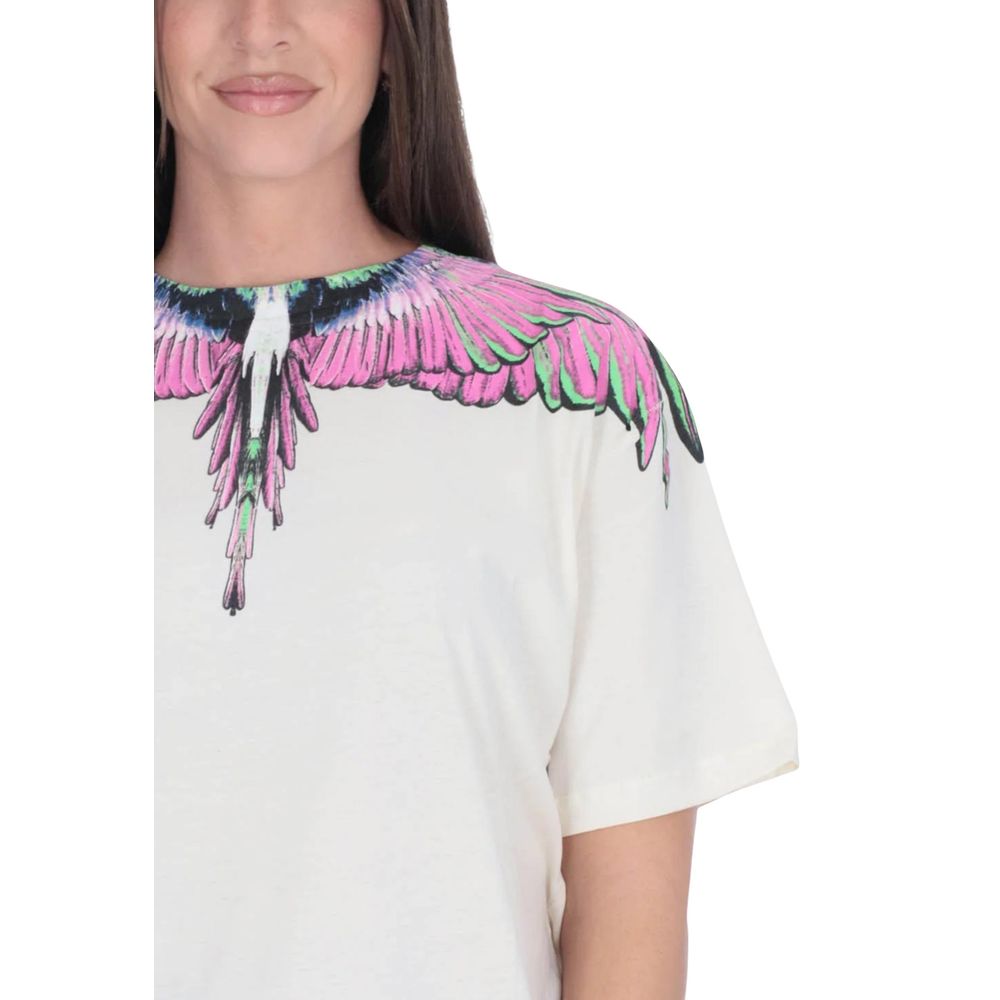 County of Milan White Cotton T-Shirt