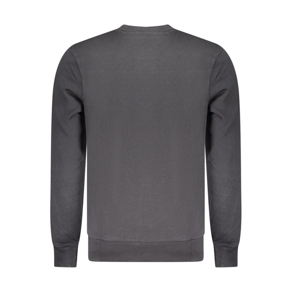 North Sails Black Cotton Sweatshirt