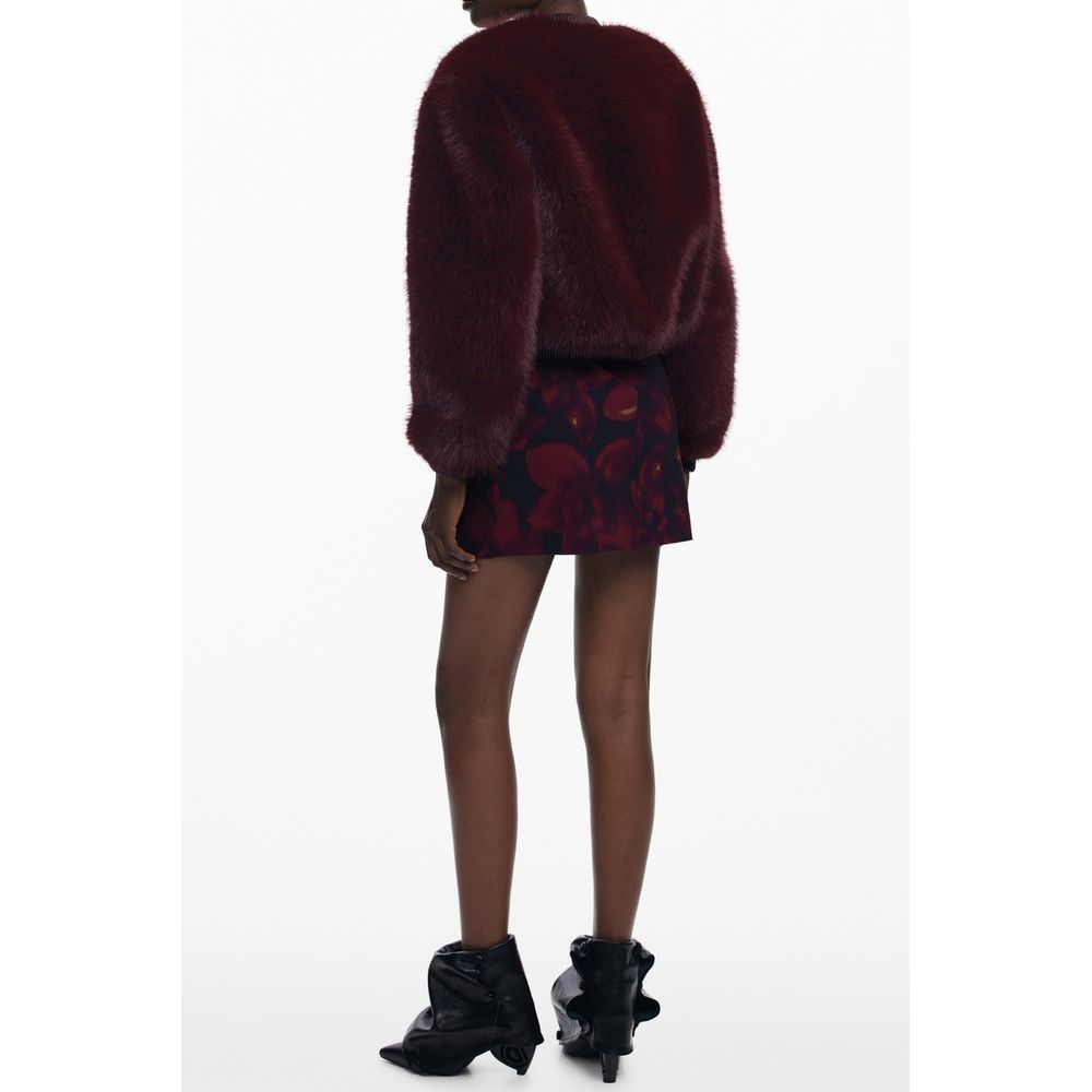 Desigual Red Polyester Women Jacket