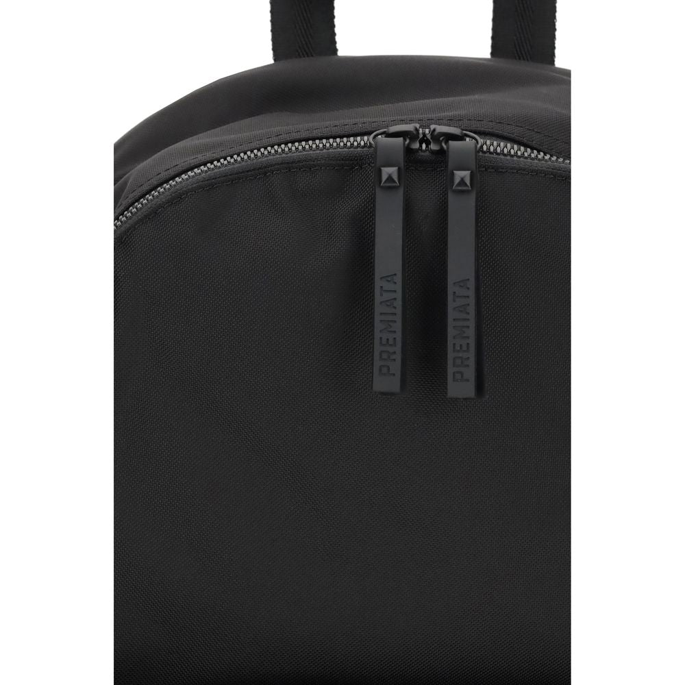 Premiata Black Nylon Backpack