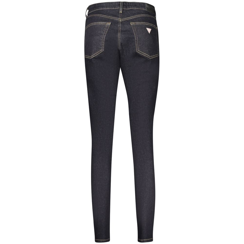 Ženske oprijete kavbojke Guess Jeans Blue Cotton