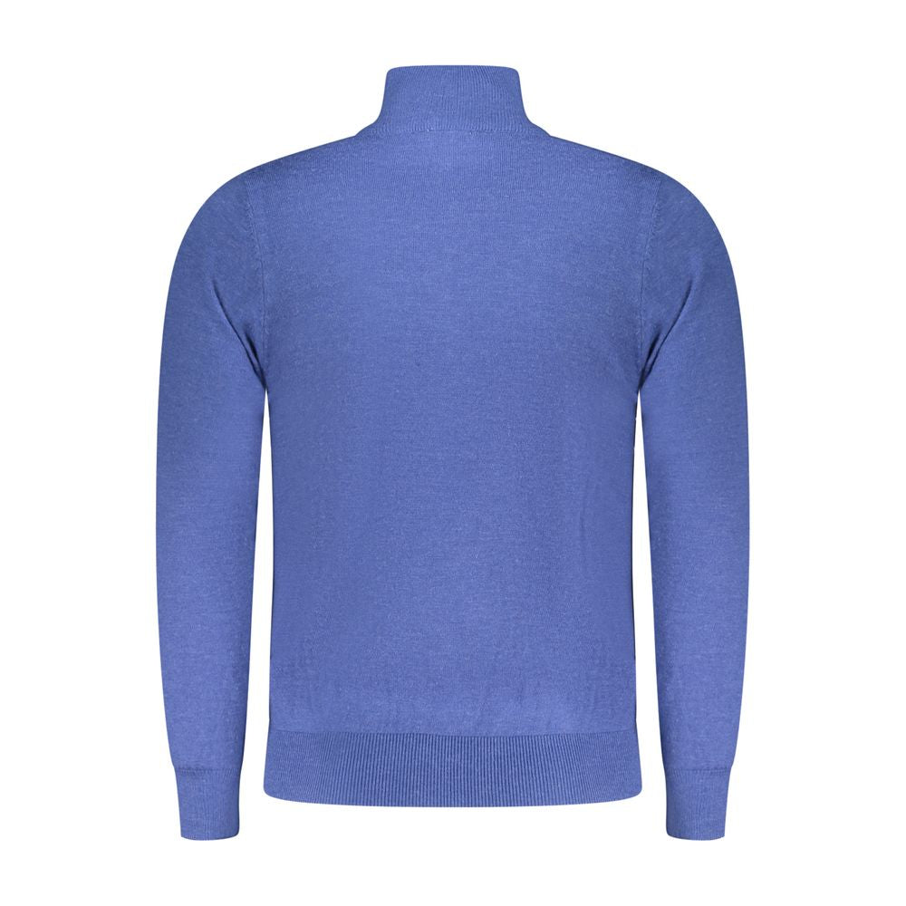 Rifle Blue Wool Men Sweater