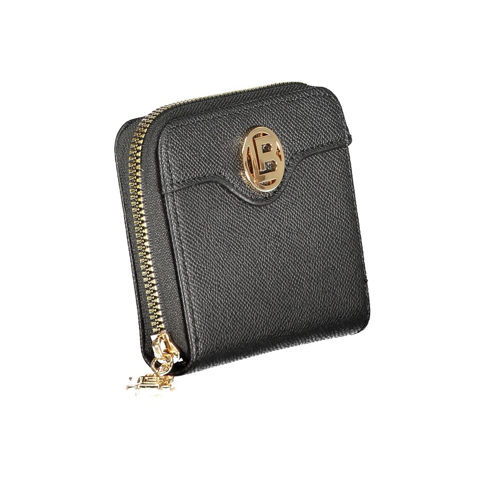 Laura Biagiotti Black Polyethylene Women Wallet