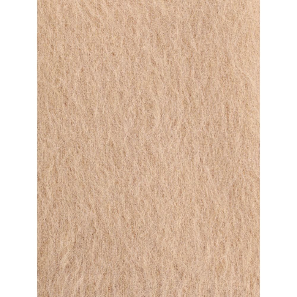 Rjava poliamidna pulover