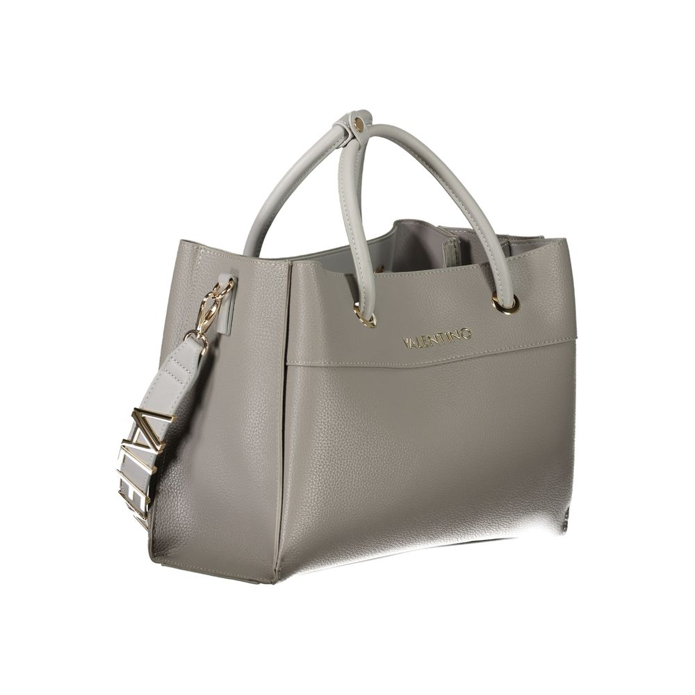Mario Valentino Gray Polyethylene Women Handbag