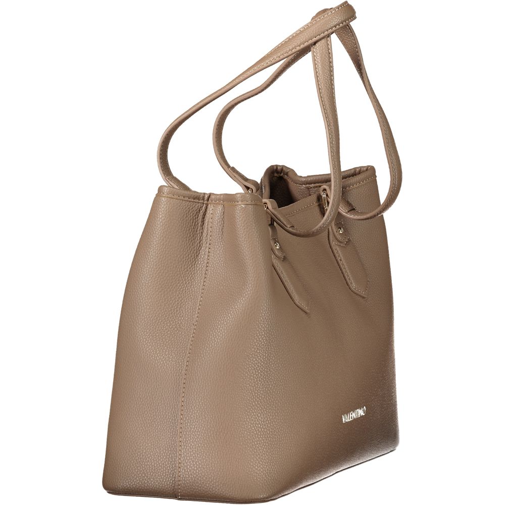 Mario Valentino Brown Polyethylene Women Handbag