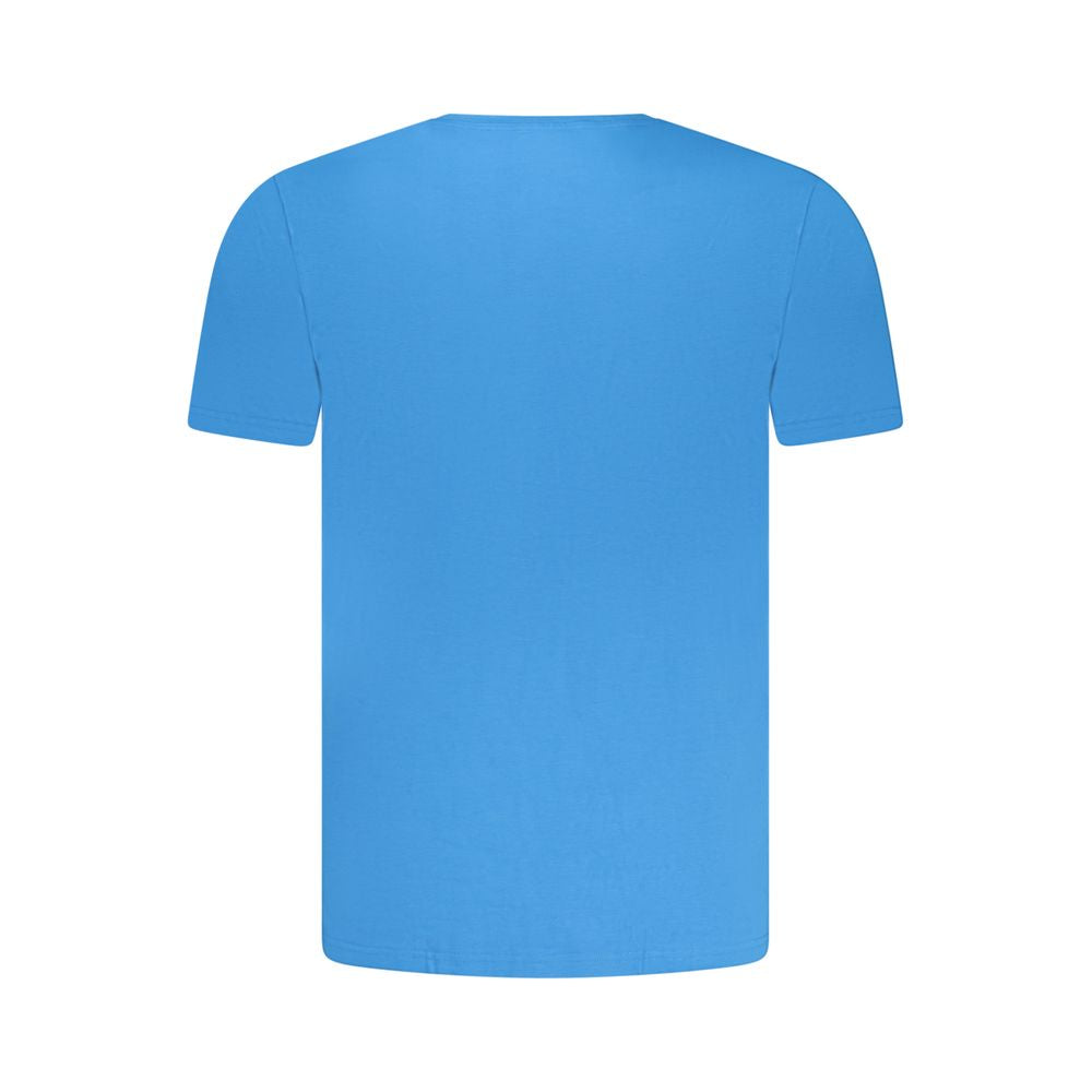 Aeronautica Militare Modra bombažna moška spodnja majica