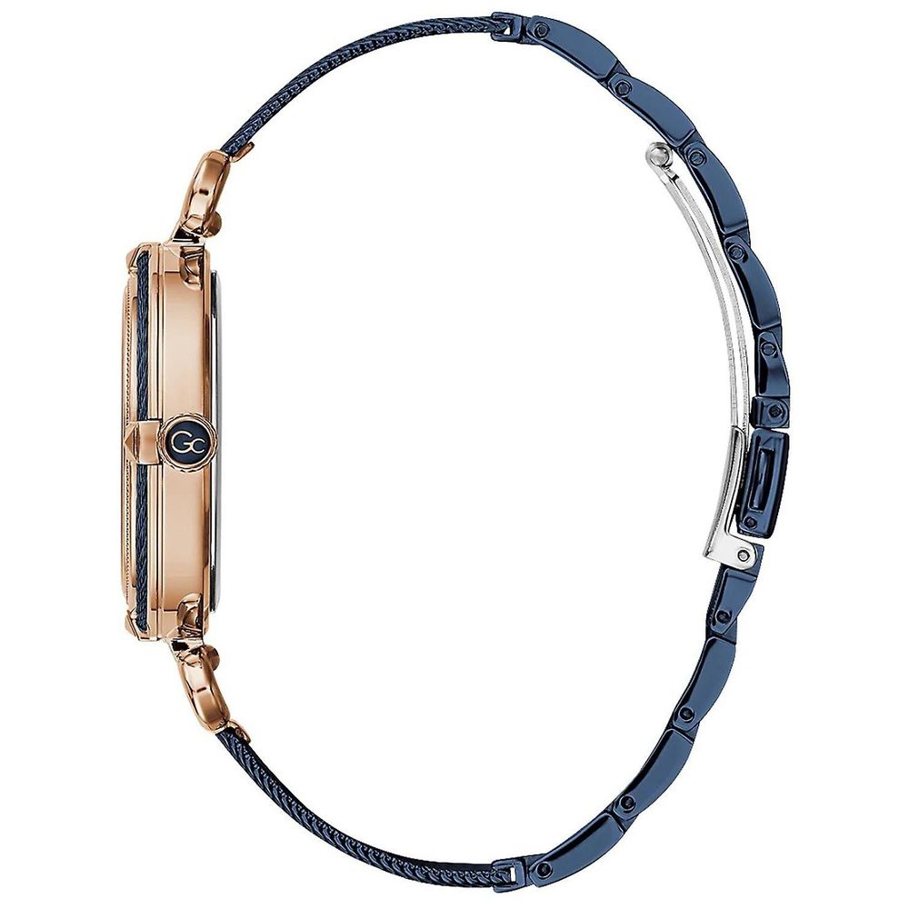 Modra elegantna ura iz nerjavečega jekla