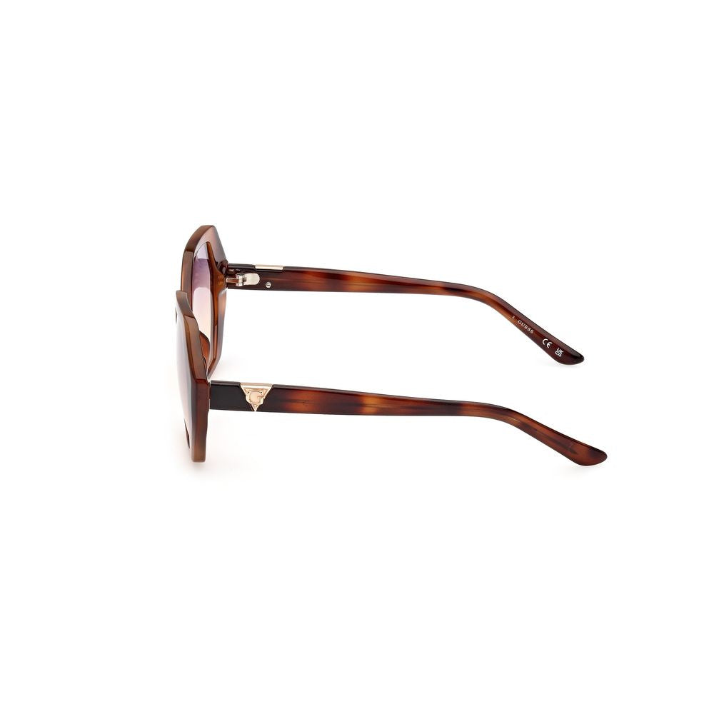 Guess Brown Resin Sunglasses