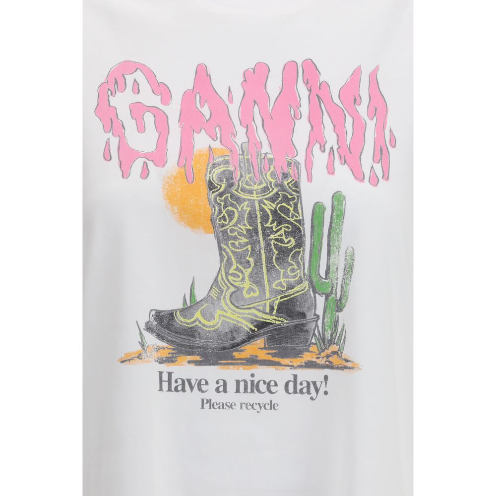 Bela bombažna majica