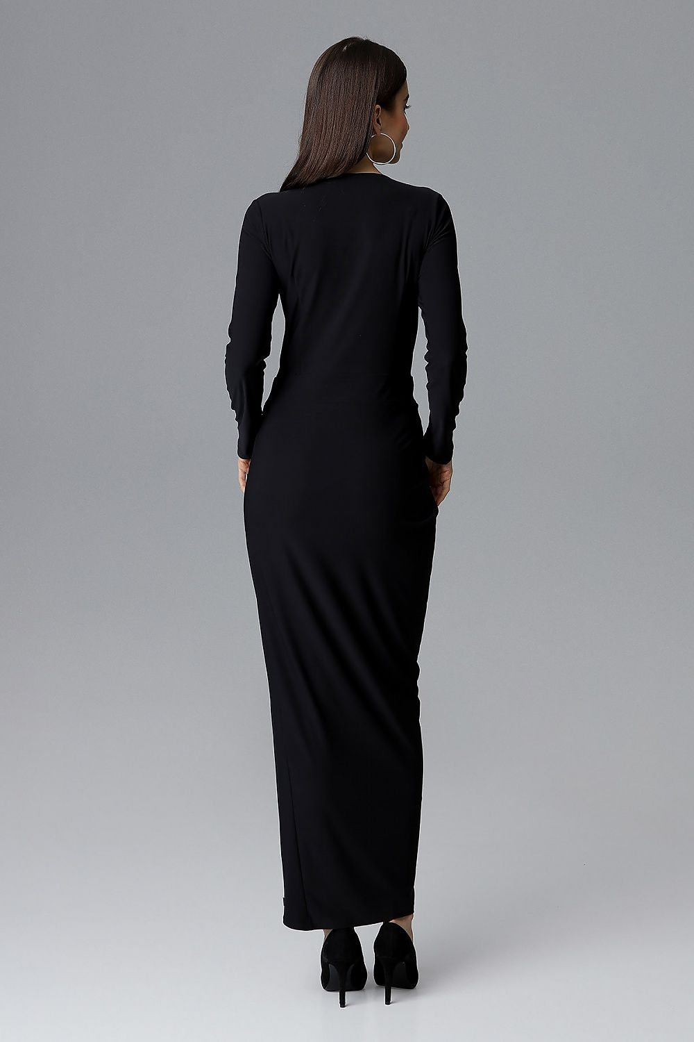 Dolga obleka model 126213 Figl
