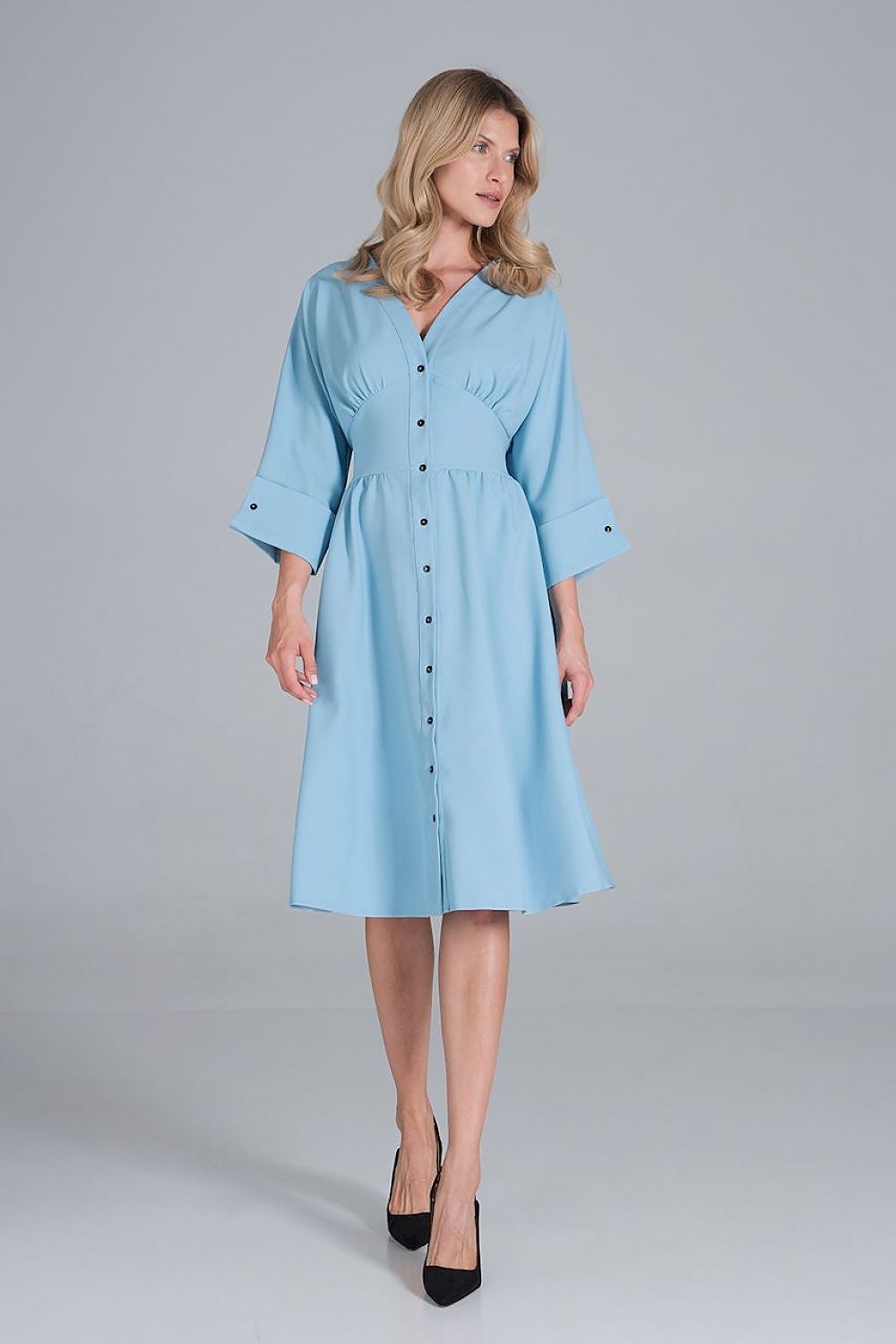 Dnevna obleka model 162380 Figl