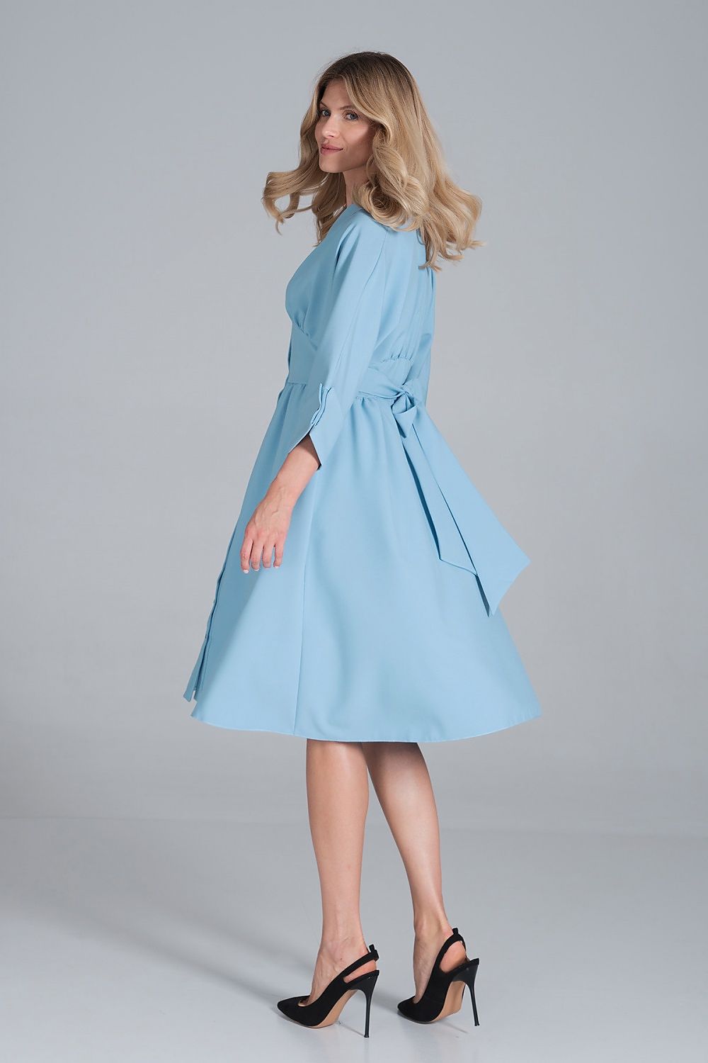 Dnevna obleka model 162380 Figl