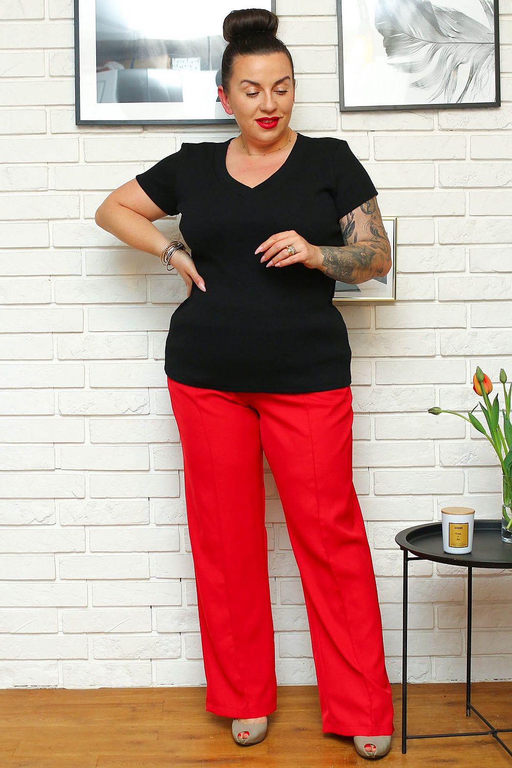 Plus velikost bluza model 169020 Karko