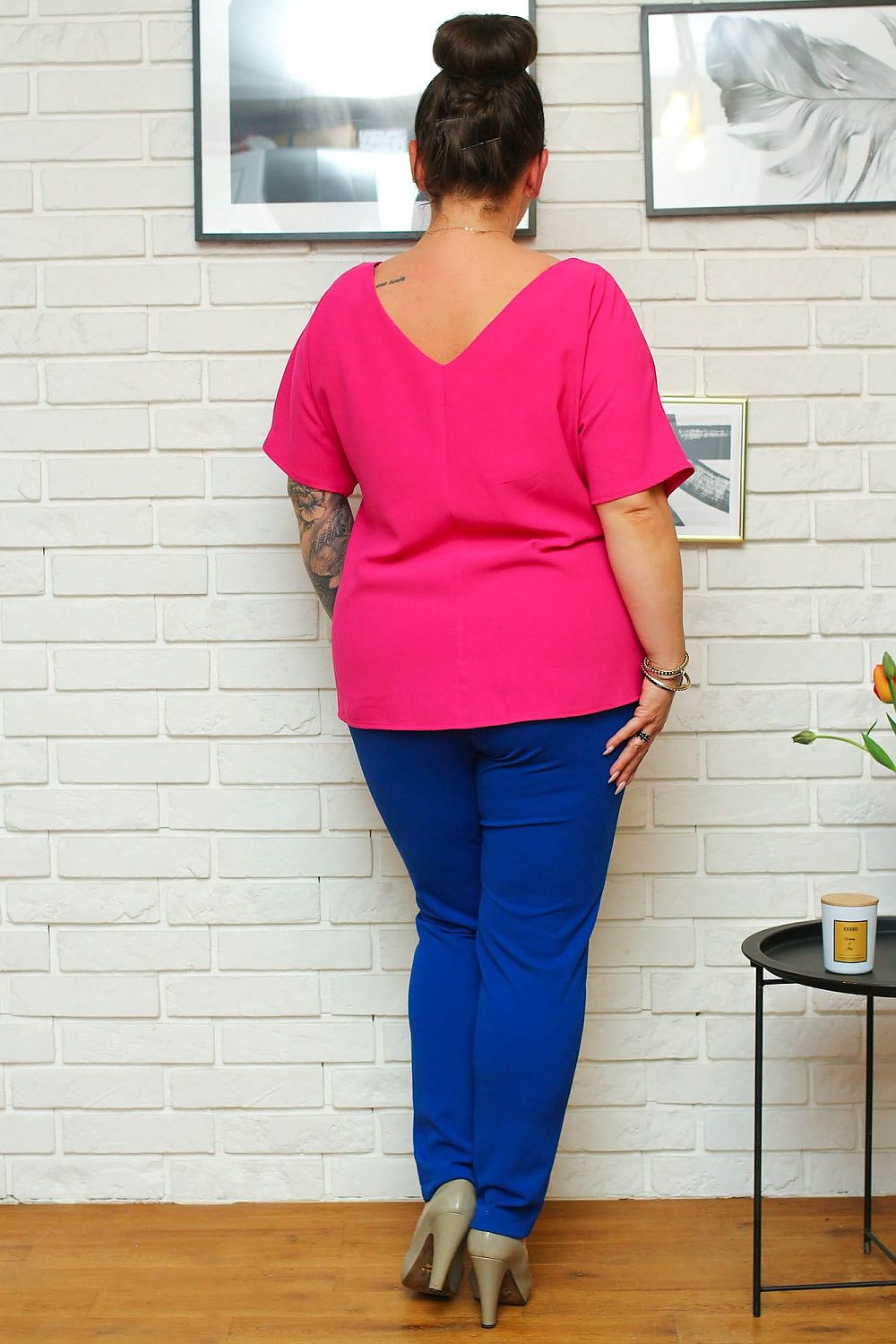 Plus velikost bluza model 169031 Karko