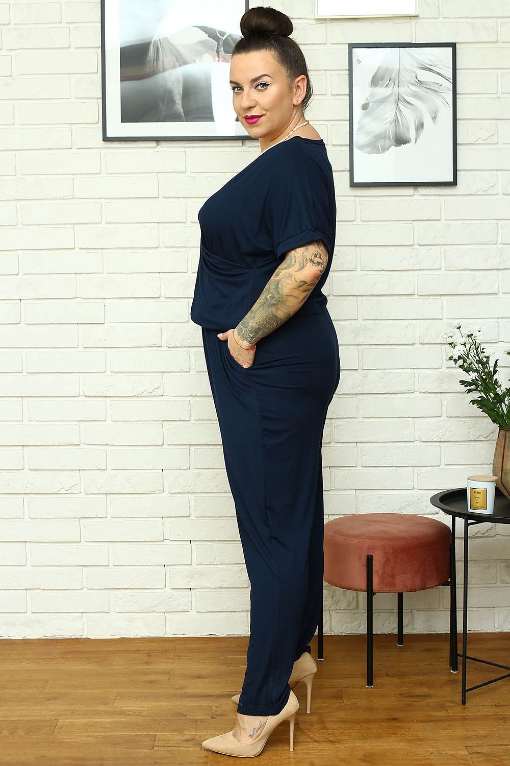 Suit plus size model 169206 Karko