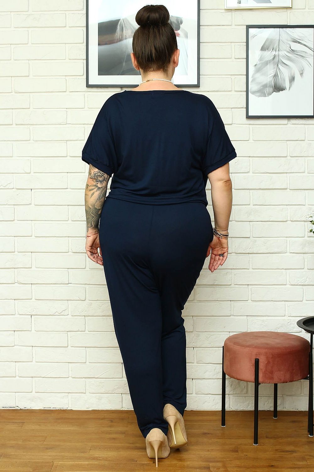 Suit plus size model 169206 Karko