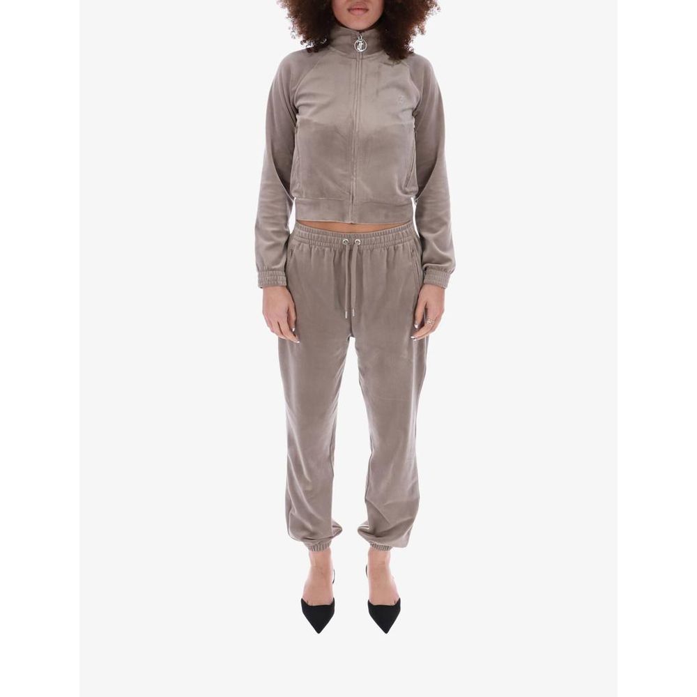 Rjava poliestrska jopa