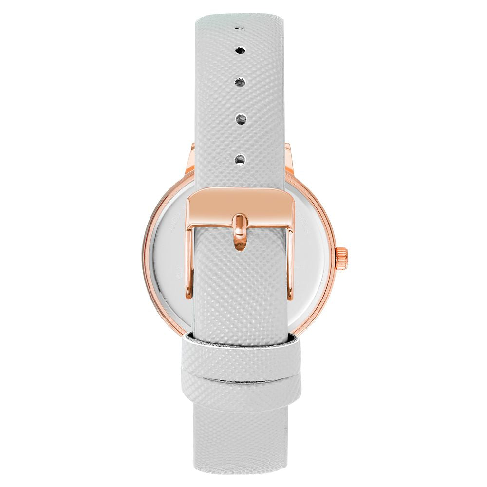 Bela plastična elegantna ura