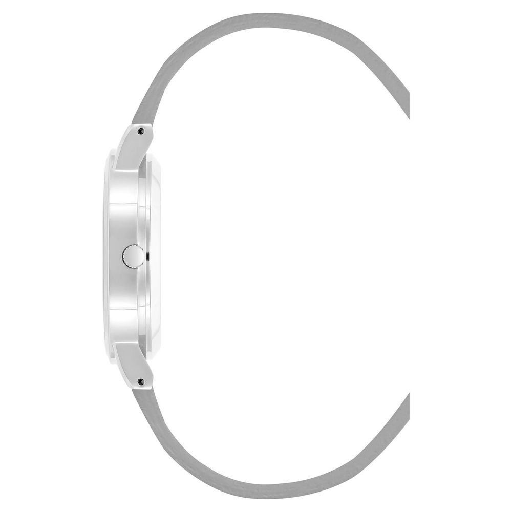 Srebrna plastična elegantna ura