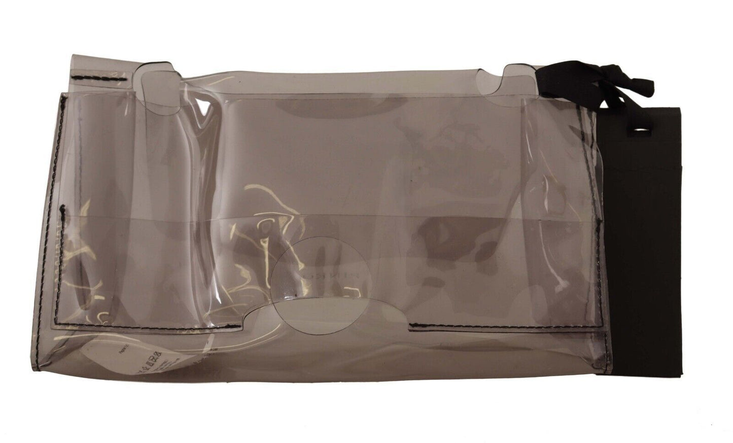 PINKO Chic Transparent Clutch za večerno eleganco