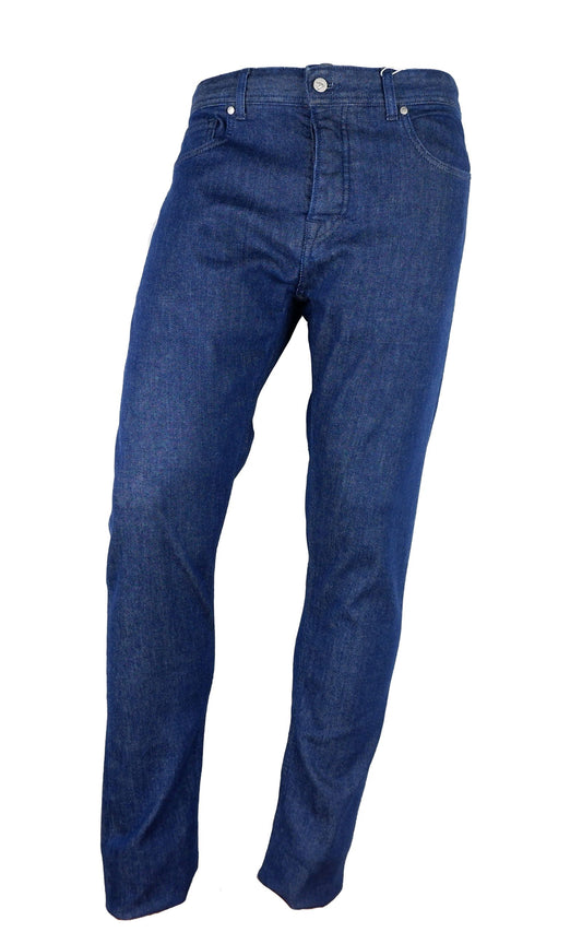 Aquascutum Modre bombažne moške kavbojke