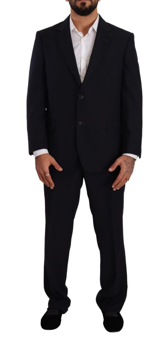 Domenico Tagliente Elegantna črna dvodelna obleka