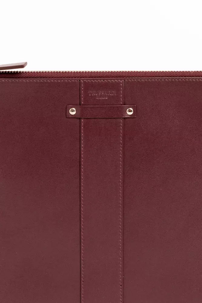 Trussardi Rjava usnjena moška denarnica