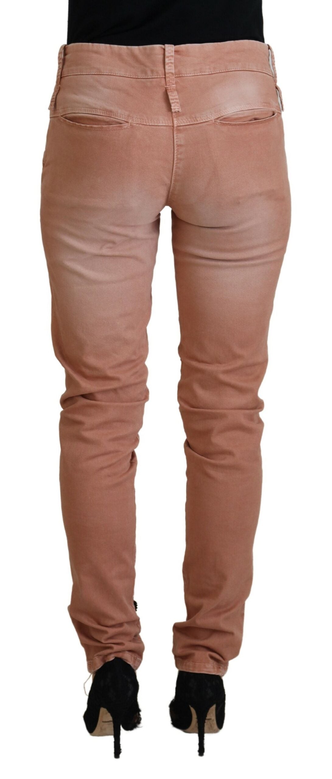 Hlače Acht Chic Slim Fit iz bombaža