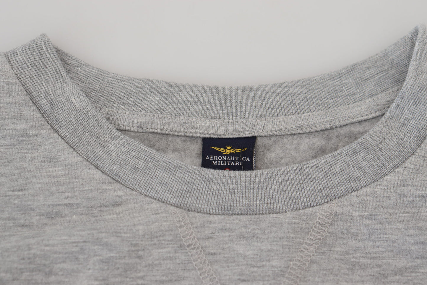 Aeronautica Militare Elegantni sivi pulover