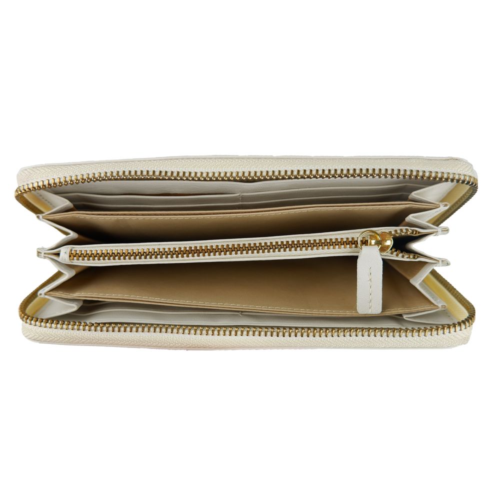 Cavalli Class White Calfskin Ženska denarnica