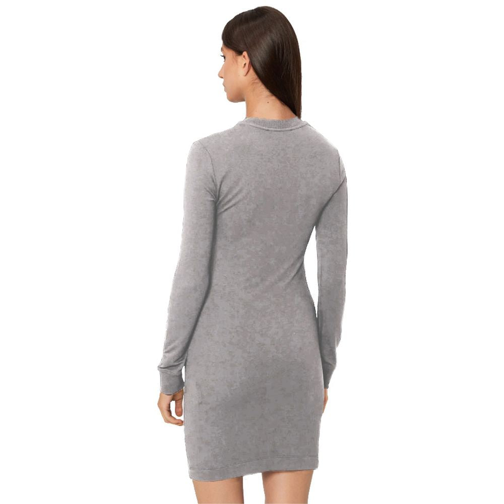 Love Moschino Brown Cotton Women Dress
