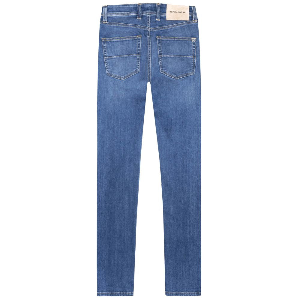 Tramarossa Blue Cotton Men Jeans