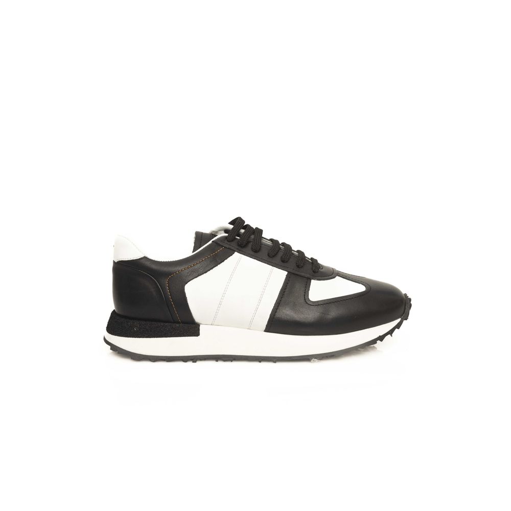 Cerruti 1881 Black Calfskin Moški športni copati
