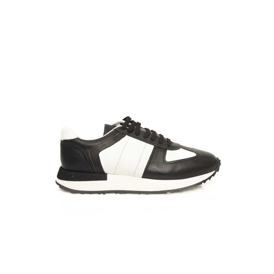 Cerruti 1881 Black Calfskin Moški športni copati