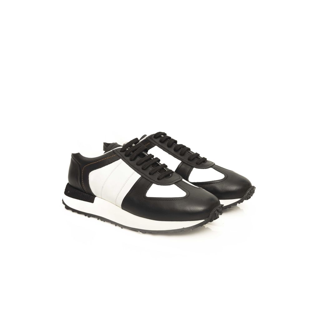 Cerruti 1881 Black Calfskin Moški športni copati