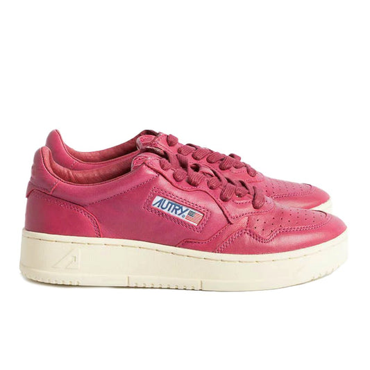 Autry Fuchsia Kozja koža Ženski športni copati