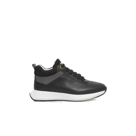 Cerruti 1881 Black Cowhide Women Sneaker