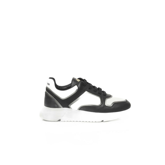 Cerruti 1881 Black Cowhide Ženske športne copate