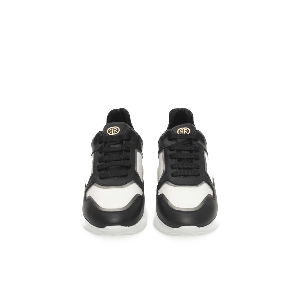 Cerruti 1881 Black Cowhide Ženske športne copate