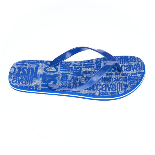 Just Cavalli Light Blue EVA Men's Sandal