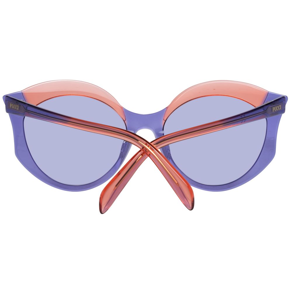 Emilio Pucci Purple Plastic Sunglasses