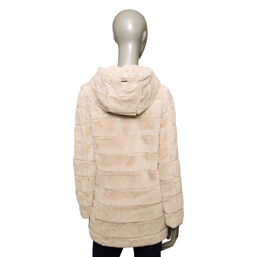 Baldinini Trend Beige Poliester Ženske jakna