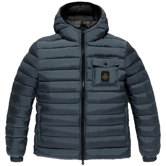 Refrigiwear Blue Nylon Men's Jacket