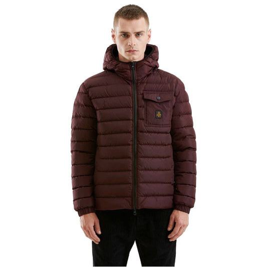 Refrigiwear Red Nylon Mens Jacket