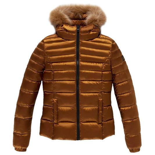 Refrigiwear Orange Nylon Women's Jacket